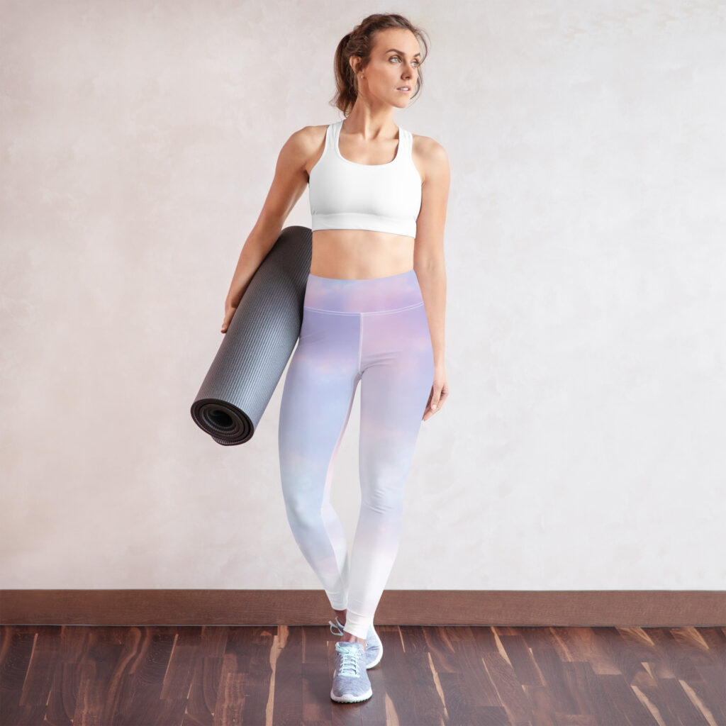 Cloudy Yoga Leggings