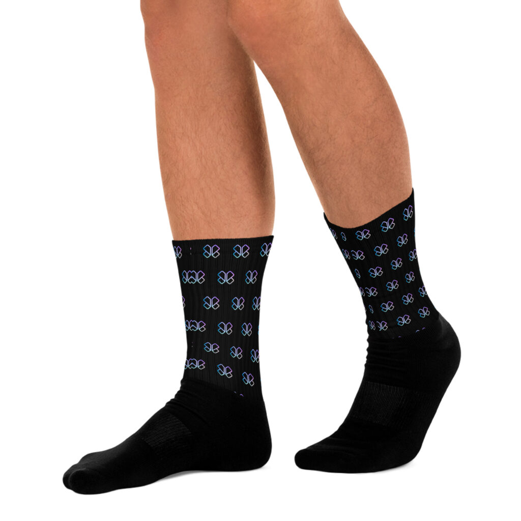 Gradient Pattern Socks