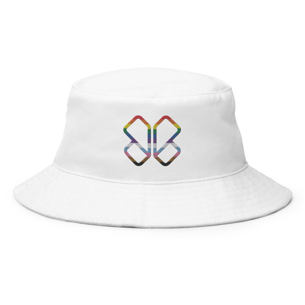 Pride Embroidered Bucket Hat